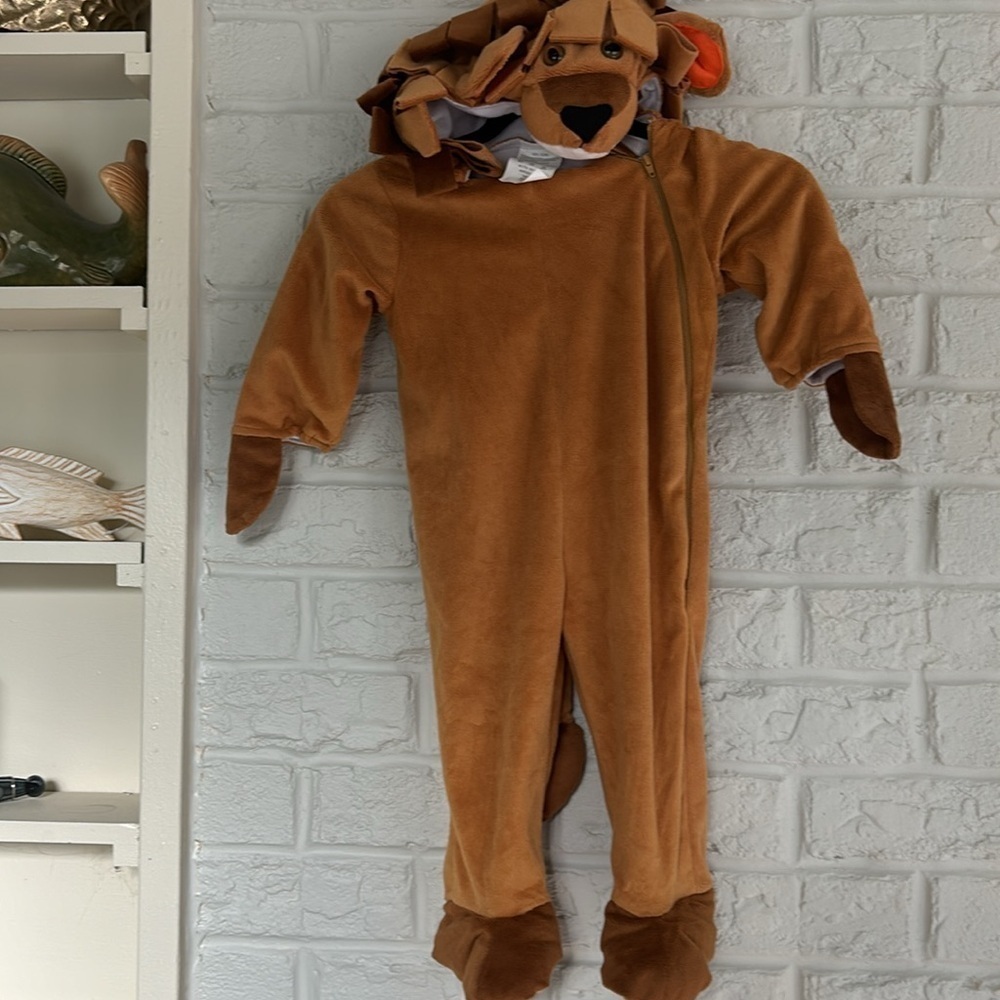 Target Cuddly Lion Halloween Costume 12-24 Months - Picture 2 of 7